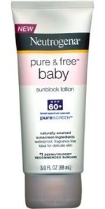 neutrogena baby sunscreen